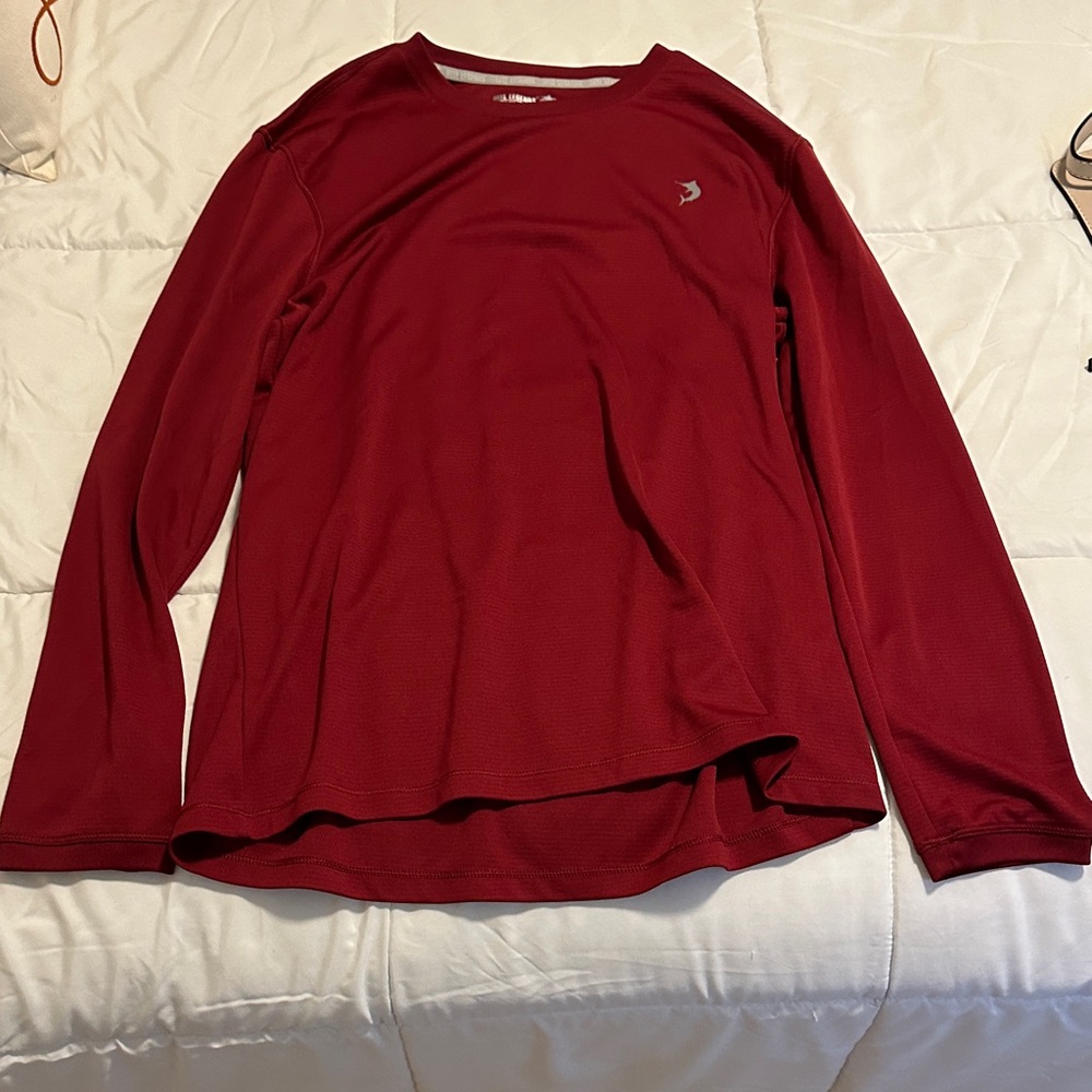 Classic Red Long Sleeve Tee